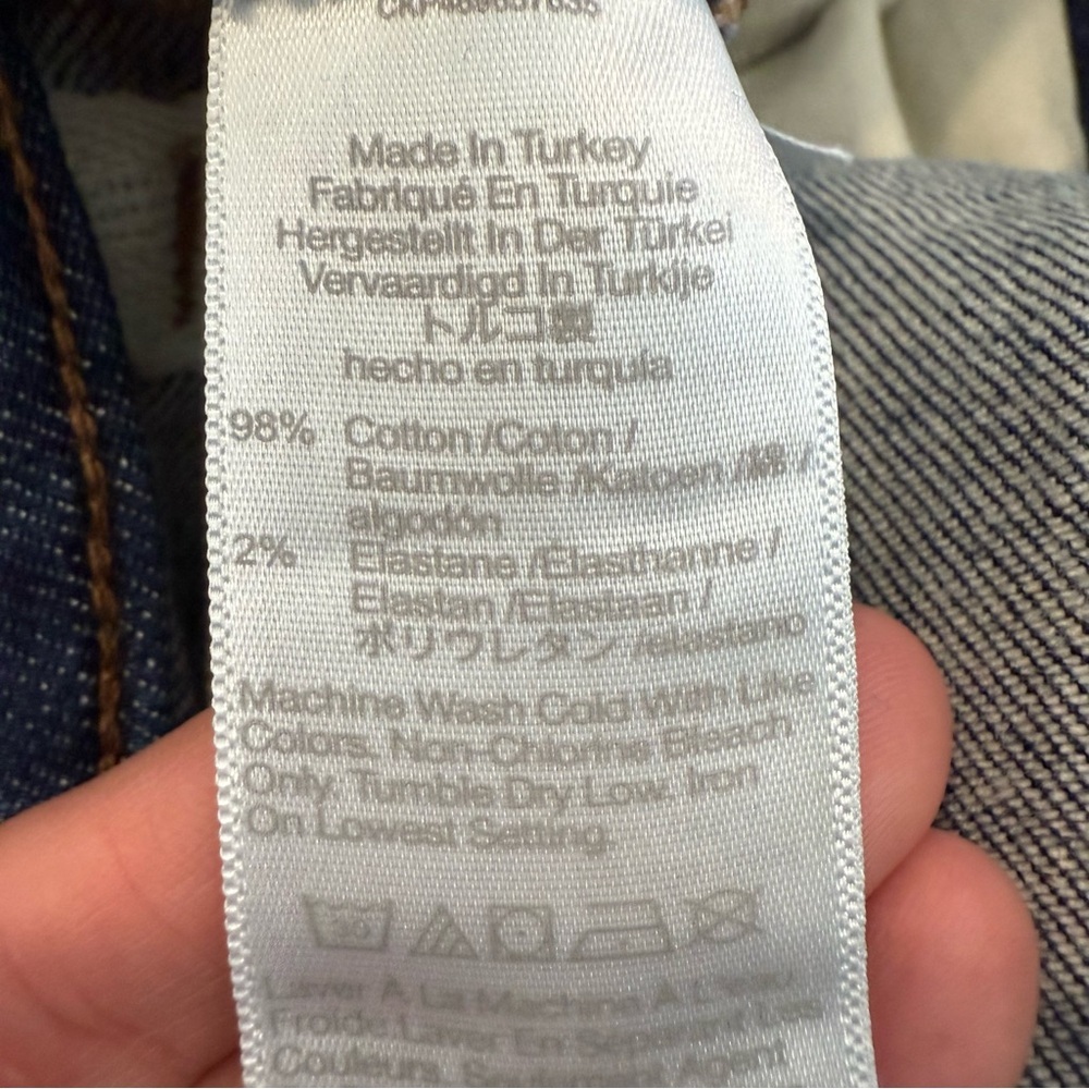 Madewell Relaxed Fit Tapered Leg Denim Jeans Mens 28x30 Blue Casual Preppy Basic - Picture 9 of 9